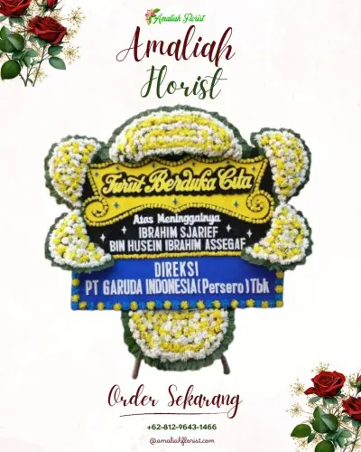 Papan Bunga Duka di Dermasandi